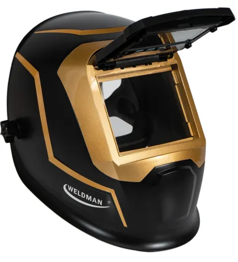 Przyłbica automatyczna Weldman True Color Gold Lift