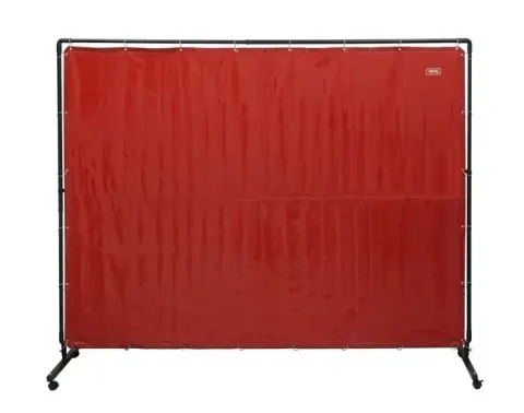 Parawan spawalniczy 1,80x2,40m czerwony WCS240RD IDEAL