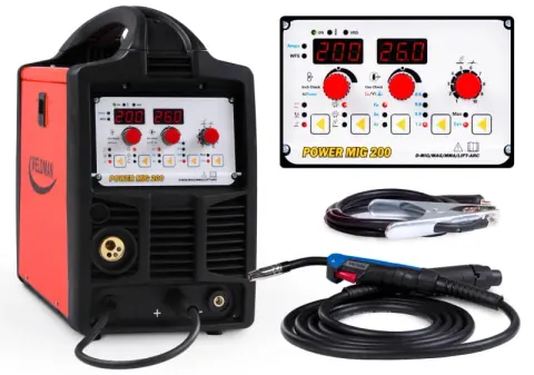 Spawarka Migomat Weldman Power MIG 200 Synergia IGBT