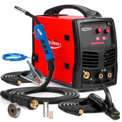 Spawarka Weldman MICRO MIG 205 FLUX MMA MAG 200A IGBT