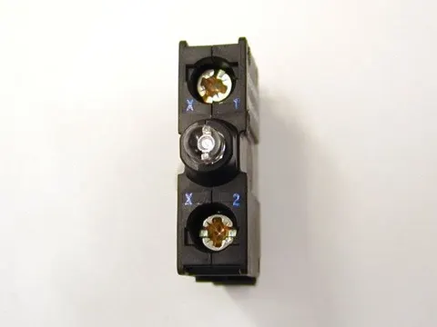 Oprawka z LED biała 12-304V AC/DC, mocowanie tył, M22-LEDC-W; 216560 EATON ELECTRIC