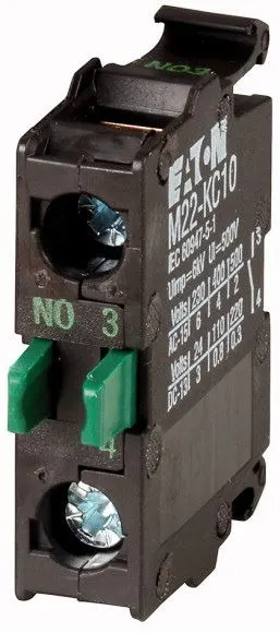 M22-KC10 Styk 1Z montowany do ścianki tylnej; EATON