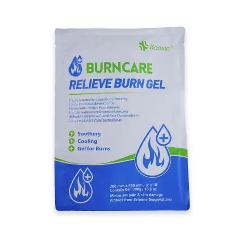 Opatrunek hydrożelowy Roosin Burncare 20x45 cm