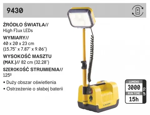 Najaśnica PELI™ RALS 9430