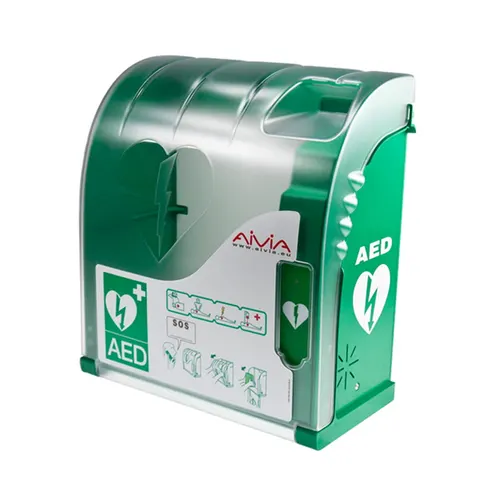 Szafka na AED z ogrzewaniem Aivia 200 Heating Alarm zewnętrzna
