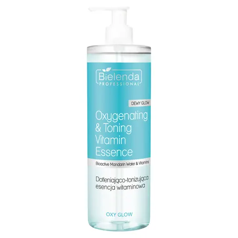 BIELENDA PROFESSIONAL OXY GLOW THERAPY Dotleniająco-tonizująca esencja witaminowa 500 ml