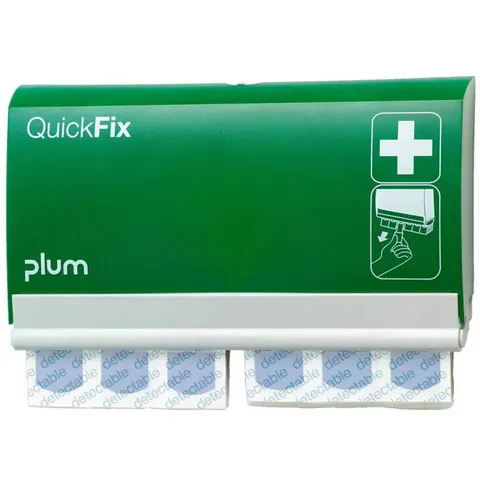 Dozownik na plastry PLUM QuickFix + 90 szt. plastrów wykrywalnych