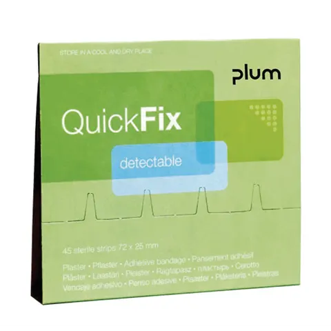 Plastry wykrywalne PLUM QuickFix
