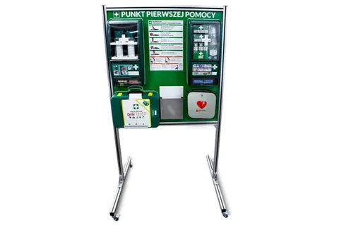 Punkt pierwszej pomocy – tablica mobilna – wersja PREMIUM 2