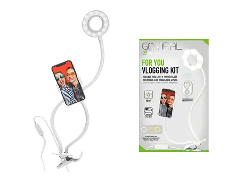 Zestaw Digipower For You Vlogging kit 3" Ring Light w/ remote