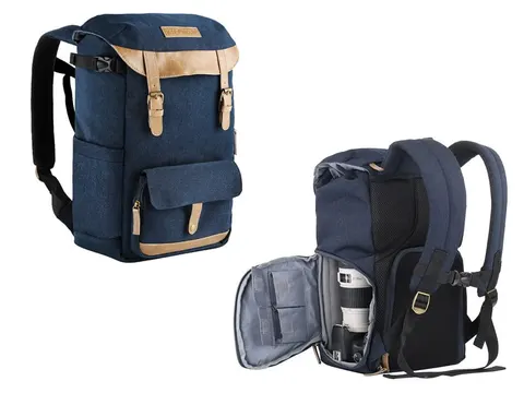 Plecak fotograficzny K&F Concept Vintage Blue