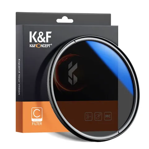 Filtr K&F Concept polaryzacyjny CPL Blue 46mm