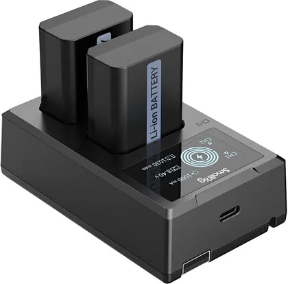 Zestaw SmallRig 3818 2x akumulator Sony NP-FW50 + ładowarka