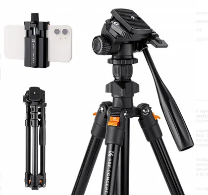 Statyw K&F Concept K234A 175cm Głowica 3D