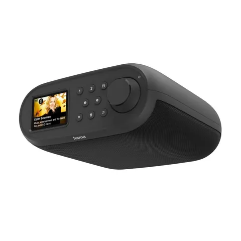 Hama Radio DIR400 DAB+ internetowe Bluetooth RX czarne