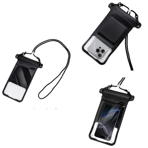 Wodoodporny futerał etui na telefon Hoco BAG31 czarny