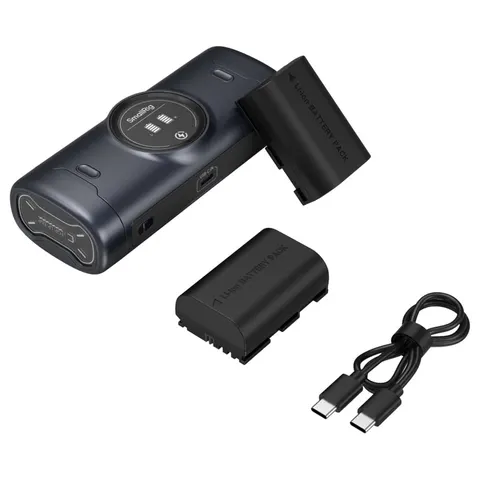 Zestaw SmallRig 5695 2x Akumulator Canon LP-E6P 2520mAh + Podwójna Ładowarka