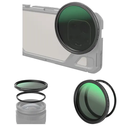 Filtr Szary Regulowany SmallRig 4581 Magnetyczny VND ND2-ND32 1-5 Stop 67mm