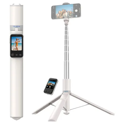 Statyw Selfie Stick Telesin 170cm z Monitorem MagSafe Pilot