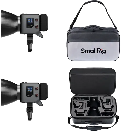 Zestaw Lamp Video LED SmallRig 5415 RC 220B PRO COMBO Bi-Color 220W Bowens