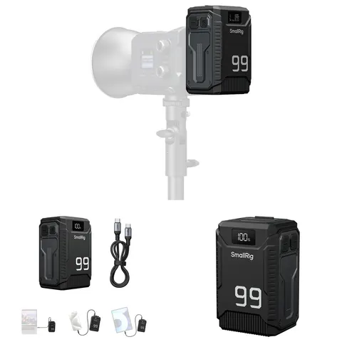 Akumulator SmallRig 5864 T99 V-Mount Power Bank 99Wh Bateria do Kamery