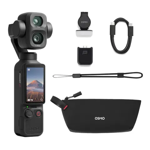 Kamera DJI Osmo Pocket 4P Gimbal Stabilizator Vlog 4K