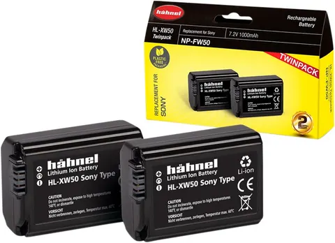 Akumulator Hahnel do Sony NP-FW50 TwinPack