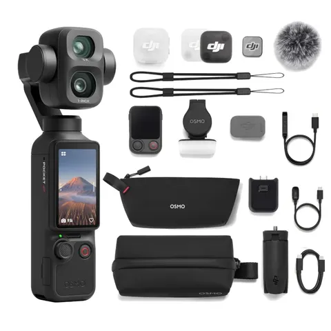 Kamera z Gimbalem DJI Osmo Pocket 4P Vlog Combo Zestaw 4K