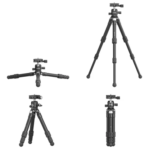 Lekki Mini Statyw Carbon 3kg SmallRig 5026 Arca-Swiss Pokrowiec Plener