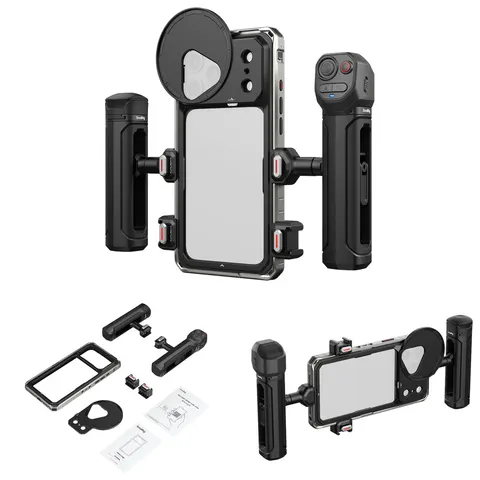 SmallRig 6902 Klatka Operatorska iPhone 18 Pro Uchwyty Zestaw Wideo Rig