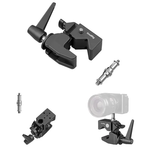 SmallRig 4861 Uchwyt Klamra Zacisk Super Clamp do Rurki Stołu 1/4 3/8 15kg