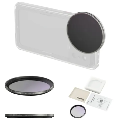 Filtr Szary Regulowany VND 67mm SmallRig 6896 ND2-ND32 do Telefonu iPhone