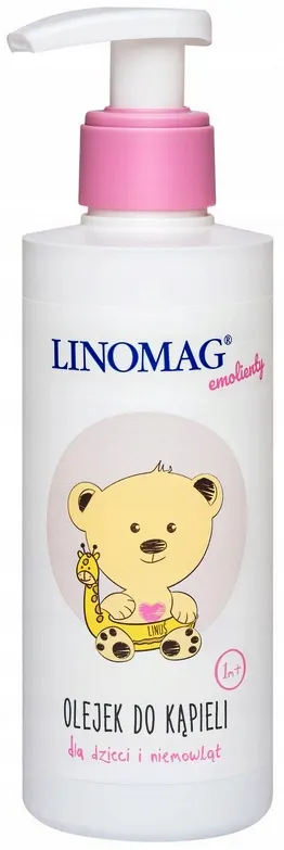 LINOMAG OLEJEK DO KĄPIELI NIEMOWLĄT EMOLIENT 400ml
