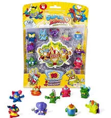 SUPER ZINGS 10 FIGUREK 4 SERIA 1 ZŁOTA SUPERZINGS (nowa)