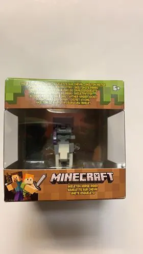 FIGURKA MINECRAFT SKELETON HORSE RIDER MINI FIGURE (nowa)
