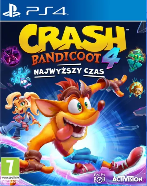 Crash Bandicoot 4: Najwyższy Czas Preorder 02.10.2020 [POL] (nowa) (PS4)