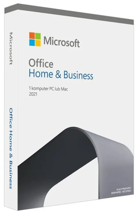 Microsoft Office Home & Business 2021 PL P8 Win/Mac Medialess Box