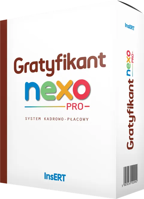 InsERT Abonament Gratyfikant nexo PRO - Licencja na 1 rok użytkowania (do 50 pracowników)
