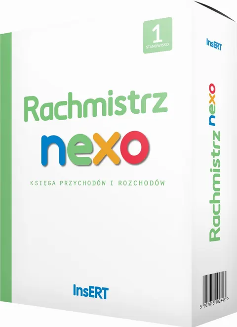 InsERT Abonament Rachmistrz nexo - Licencja na 1 rok użytkowania