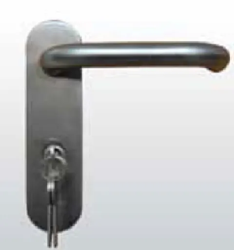 Klamka do drzwi przeciwpożarowych INOX