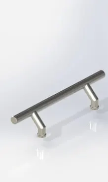 Pochwyt odgięty fi30 nierdzewny dł. 600mm