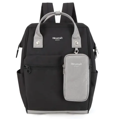 Plecak Himawari 1027 na laptopa 15,6" + etui Kolor: 16. czarno-szary