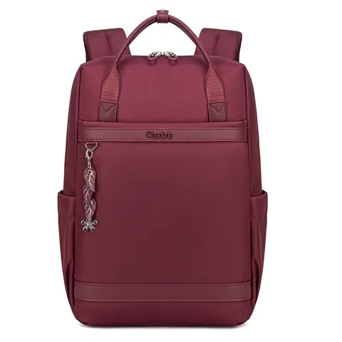 Plecak damski Chantria CB00639 na laptopa 15" Kolor: czerwone wino