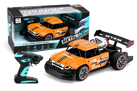 Artyk Auto zdalnie sterowane RC z efektem dymu – skala 1:16, 6+