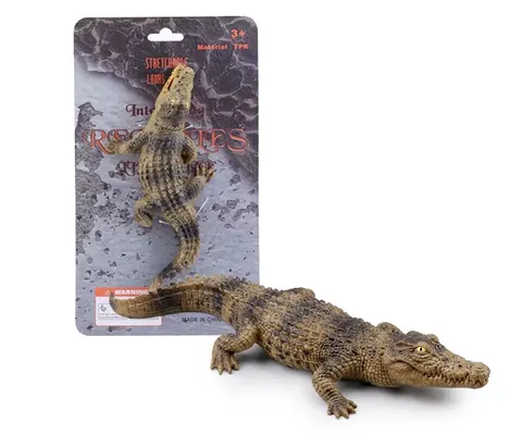 Artyk Rozciągliwy Krokodyl Figurka Sensoryczna – 22 cm, 3+