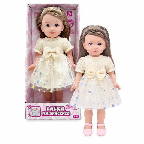 Natalia Interaktywna lalka mówiąca po polsku – 36 cm, 3+