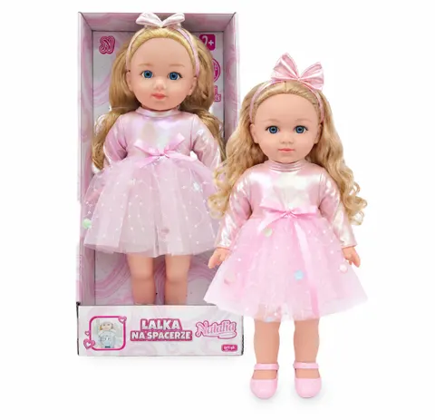 Natalia Interaktywna lalka mówiąca po polsku – 36 cm, 3+
