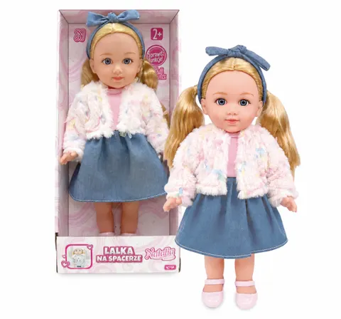 Natalia Interaktywna lalka mówiąca po polsku – 36 cm, 3+