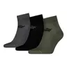 PUMA SKARPETY SKARPETKI STOPKI 3 PARY POPIELATE/CZARNE/ZIELONE 947108 05 - Rozmiar: 43-46