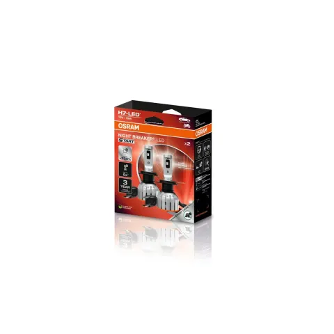Żarówki samochodowe LED H7 12V 16W 6000K OSRAM Night Breaker LED Start – komplet 2 szt.